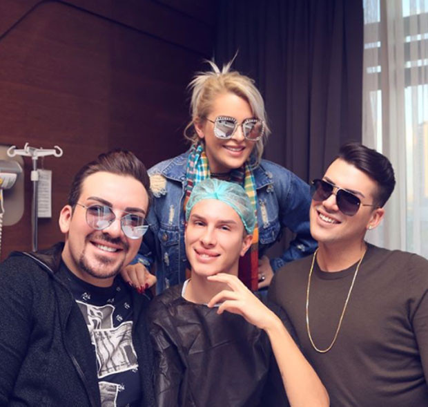 Ameliyat sonrası ilk kez görüntülendi