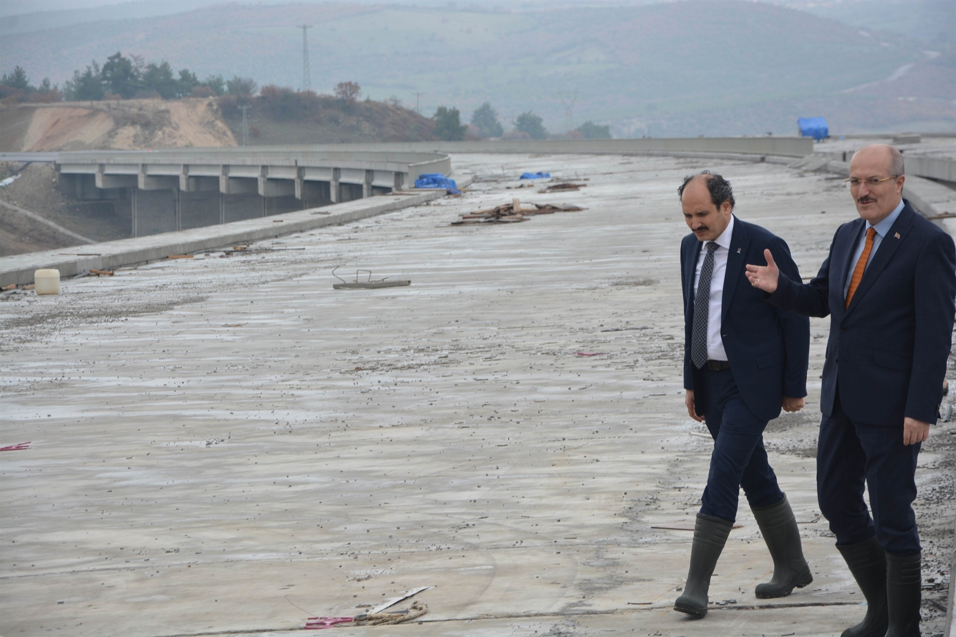 İstanbul-İzmir otoyolunun Balıkesir etabı görüntülendi