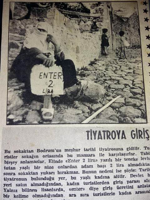 Tarihi Bodrumun çok fazla bilinmeyen fotoğrafları