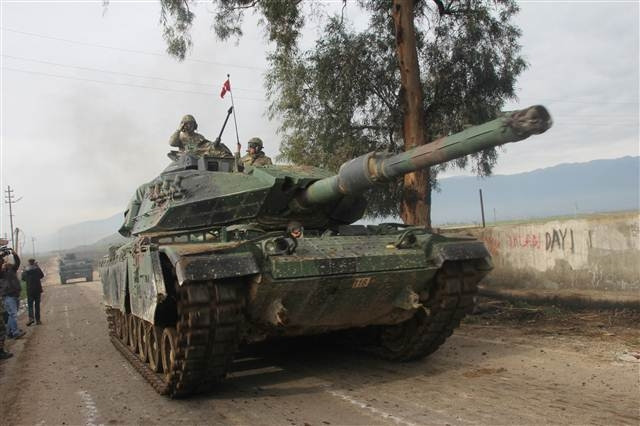 İşte sınırdan ve Afrin harekatından son fotoğraflar...