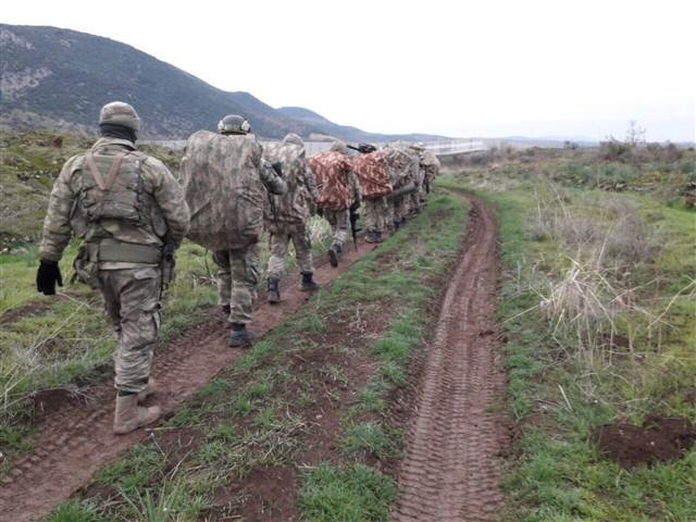 İşte sınırdan ve Afrin harekatından son fotoğraflar...