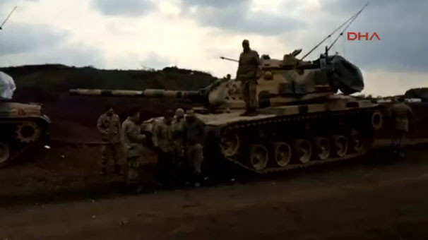 İşte sınırdan ve Afrin harekatından son fotoğraflar...