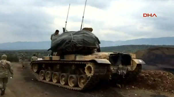 İşte sınırdan ve Afrin harekatından son fotoğraflar...