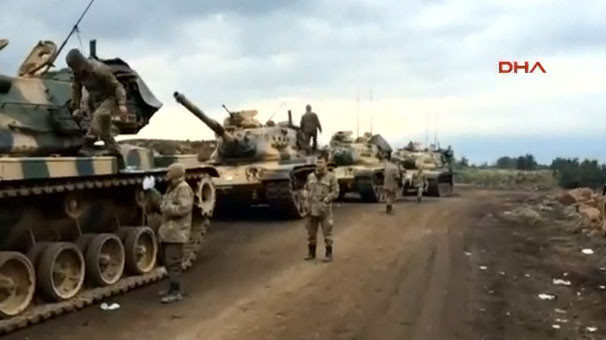 İşte sınırdan ve Afrin harekatından son fotoğraflar...
