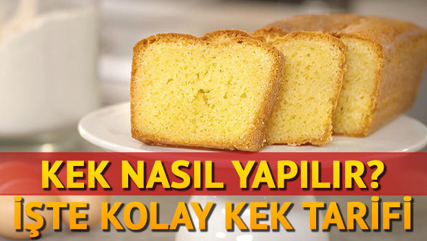 Kolay kek tarifi