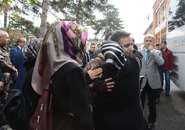 Dün Afrine uğurlandılar