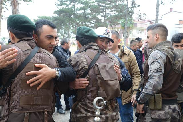 Dün Afrine uğurlandılar