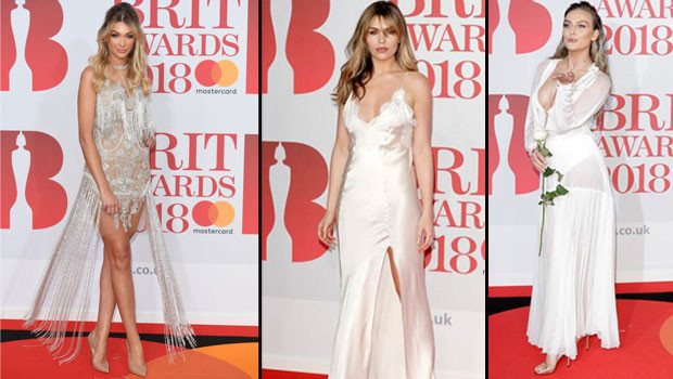 Elbisesi üzerinden döküldü