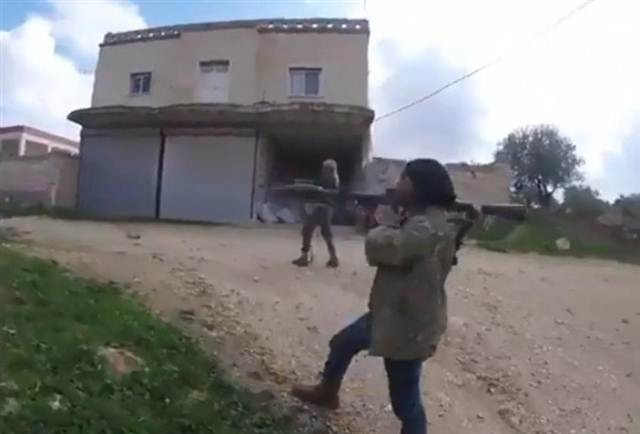 Afrinin yüzde 25i temizlendi... İşte Afrinde sıcak görüntüler