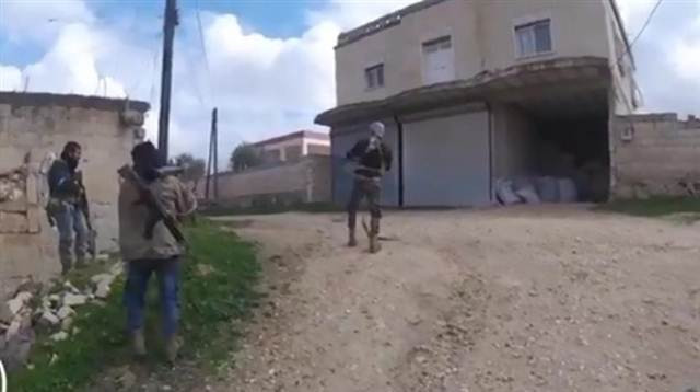 Afrinin yüzde 25i temizlendi... İşte Afrinde sıcak görüntüler