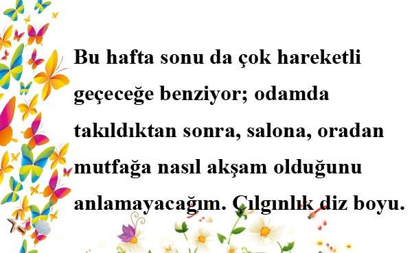 Hafta sonu mesajları - 2019un en eğlenceli ve komik hafta sonu mesajları