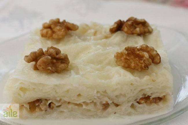 Cevizli güllaç tarifi