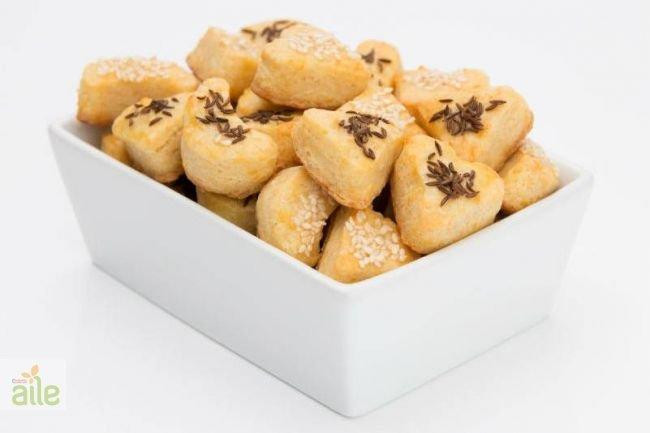 Tuzlu çörekotlu kurabiye tarifi