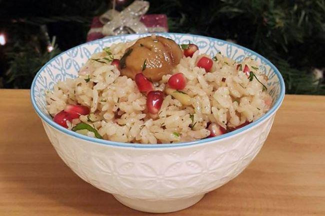 Kuş üzümlü kestaneli pilav tarifi