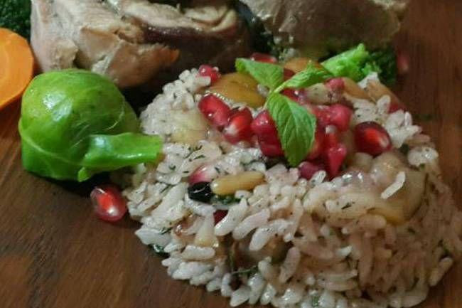 Narlı ve kestaneli pilav tarifi