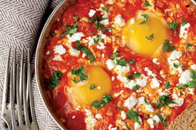 Beyaz peynirli menemen tarifi