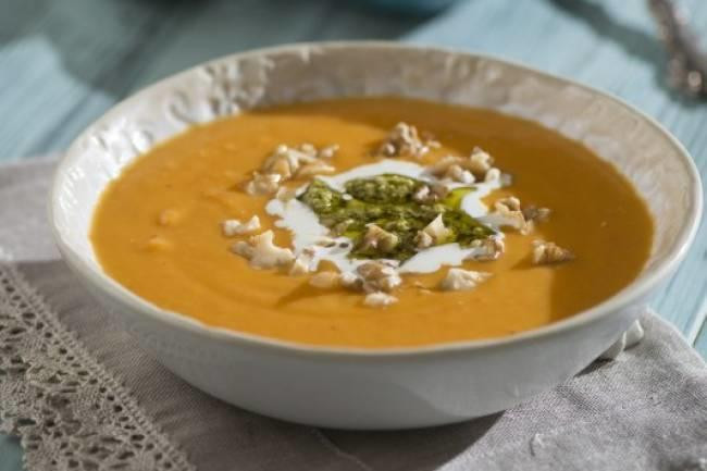 Cevizli balkabağı çorbası tarifi