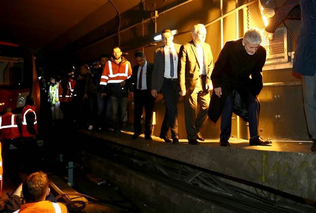 Ankara metrosunda kaza