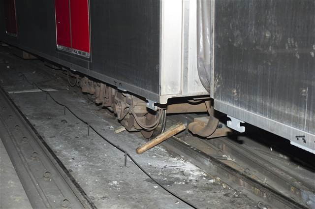 Ankara metrosunda kaza