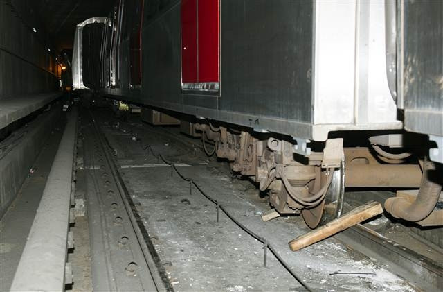 Ankara metrosunda kaza