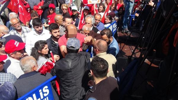 CHP’nin Çorum mitinginde olay