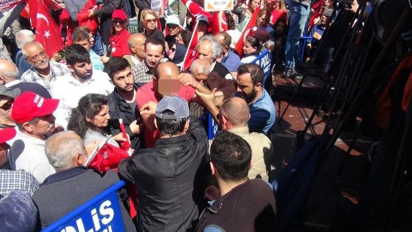 CHP’nin Çorum mitinginde olay