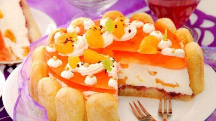 Portakallı kedi dilli pasta tarifi