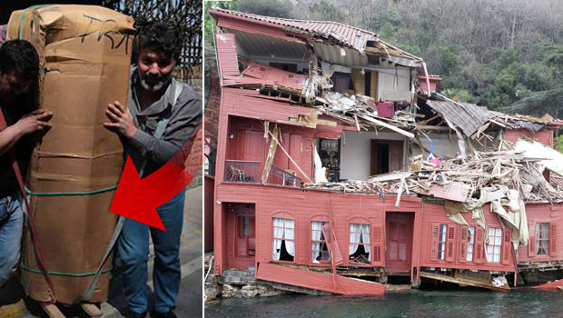 Geminin çarptığı yalıdan çıkarıldı... Dünyada sadece 3 tane var Geminin çarptığı yalıdan çıkarıldı... Dünyada sadece 3 tane var