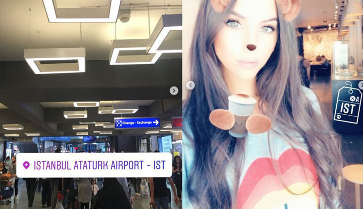 Sürpriz yaptı... Dünyaca ünlü fitness modeli İstanbulda