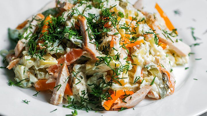 Şef salatası tarifi