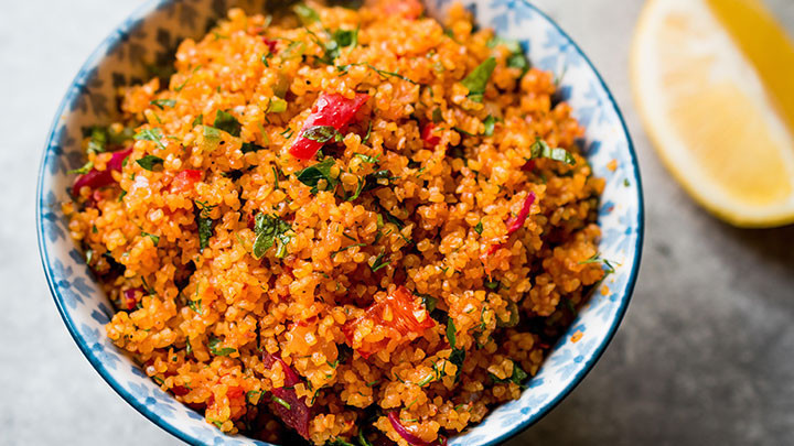 Yumurtalı kısır tarifi