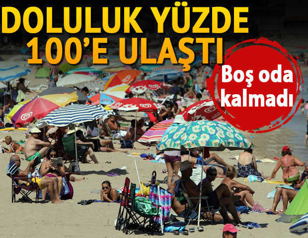 Doluluk yüzde 100e ulaştı Boş oda kalmadı Doluluk yüzde 100e ulaştı Boş oda kalmadı