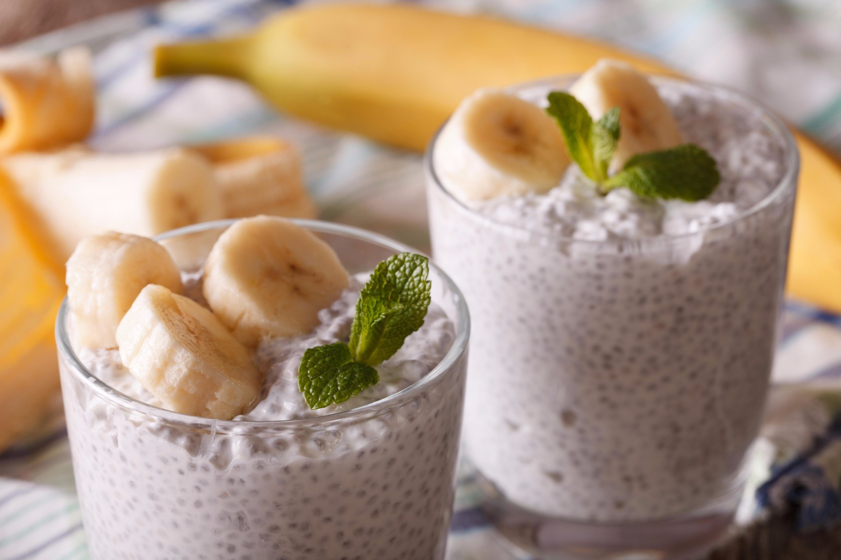 Muzlu ve chia’lı puding tarifi