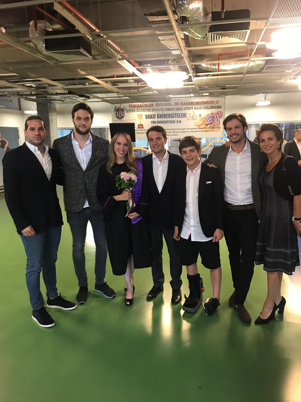 Özyeğin Üniversitesinde mezuniyet heyecanı Özyeğin Üniversitesinde mezuniyet heyecanı