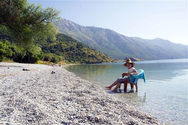 Van Gölünün saklı koyları