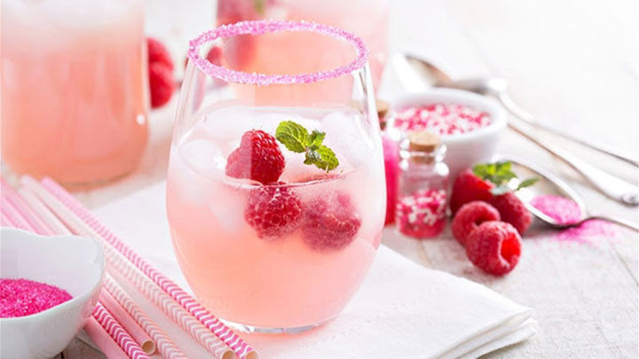 Ahududulu, misket limonlu limonata tarifi