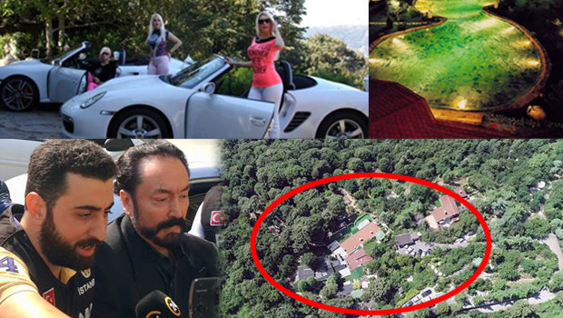 İşte Adnan Oktarın şatafatlı yaşamı İşte Adnan Oktarın şatafatlı yaşamı