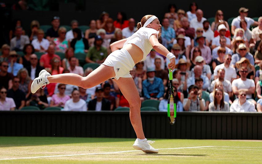 Wimbledon’ın ilk finalisti Alman tenisçi Kerber oldu