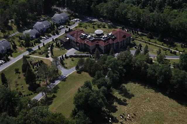 FETÖ kampı havadan görüntülendi