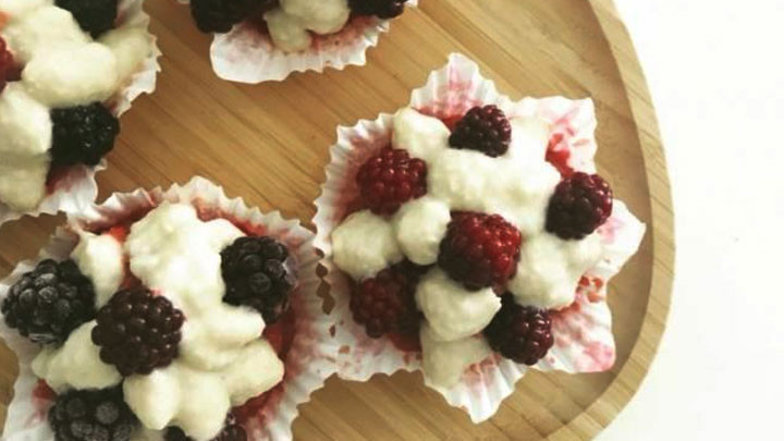 Raw vegan cupcake tarifi