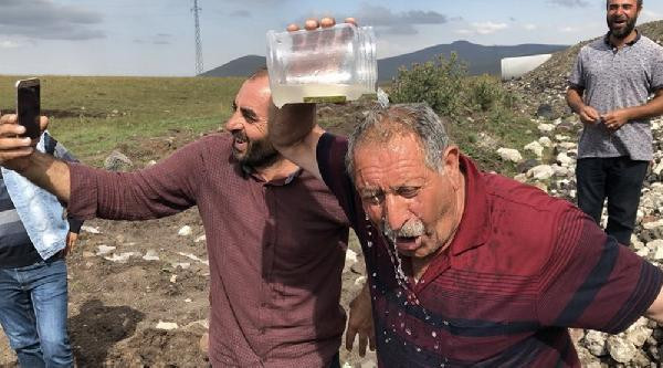 Çocuklar buldu, köylüler kendinden geçti