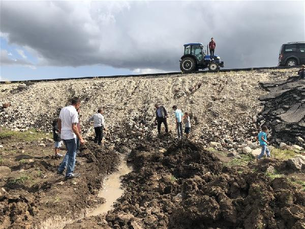 Çocuklar buldu, köylüler kendinden geçti