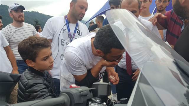 Kenan Sofuoğlu, tahta arabayla böyle kaza yapmış