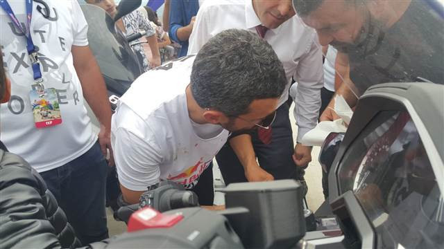 Kenan Sofuoğlu, tahta arabayla böyle kaza yapmış