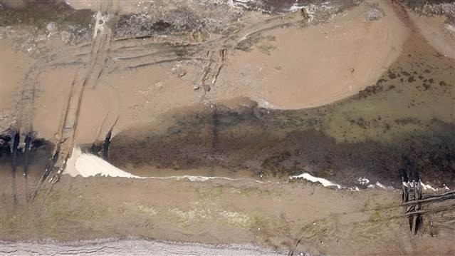 Yalovada deniz suyu 25 metre çekildi