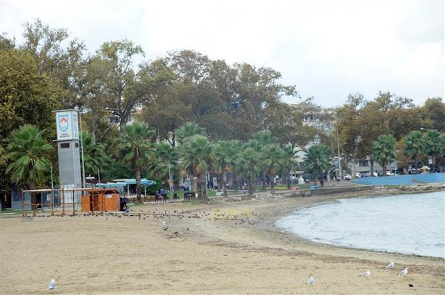 Yalovada deniz suyu 25 metre çekildi