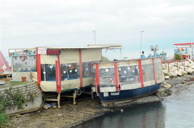 Yalovada deniz suyu 25 metre çekildi