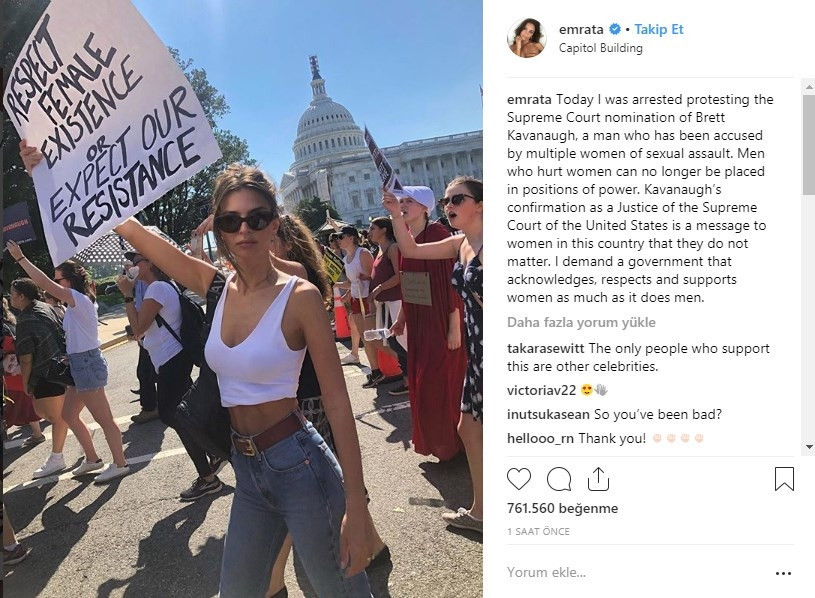 Kavanaugh protestoları... ABD ayakta: Gözaltına alındılar Kavanaugh protestoları... ABD ayakta: Gözaltına alındılar