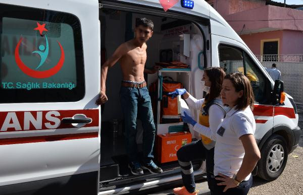 Conolar birbirine girdi Yaralılar var...