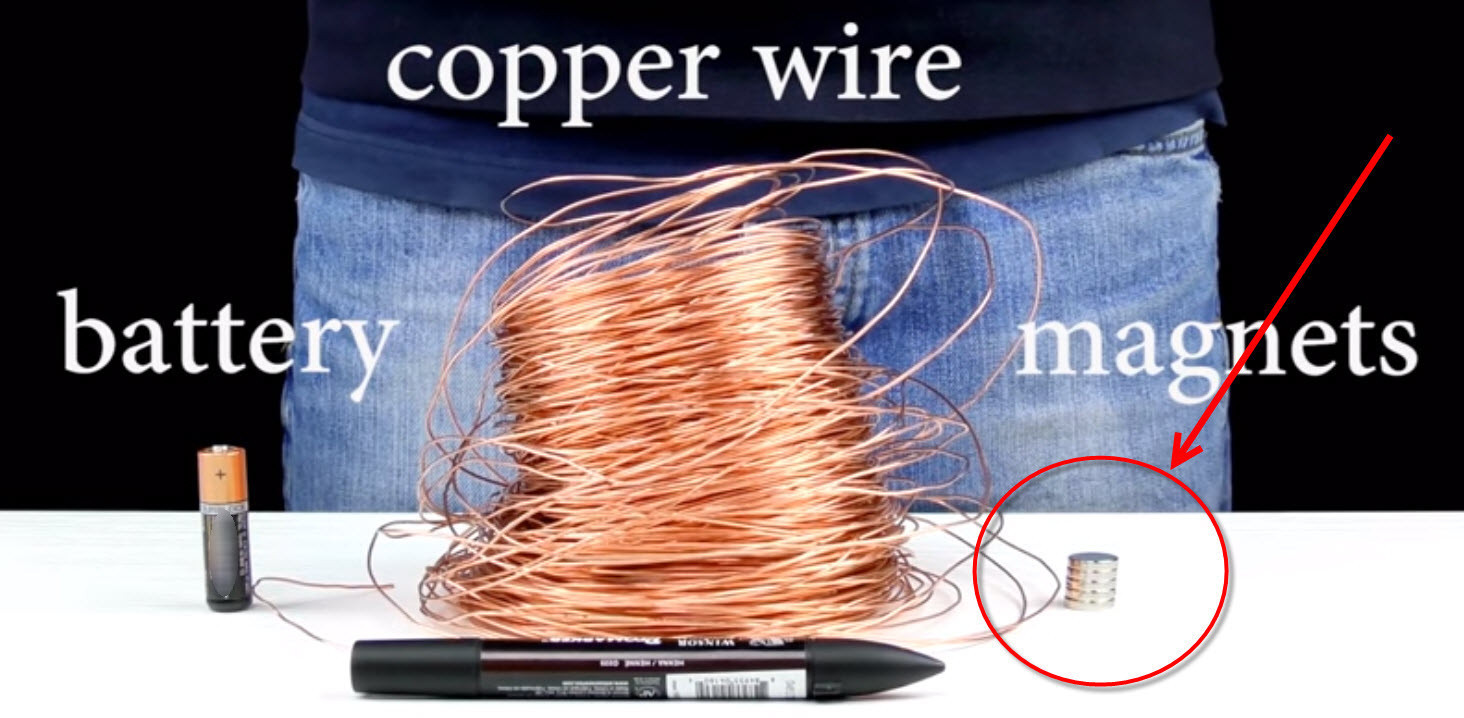 Pil ve bakırı kullanarak öyle bir şey yaptı ki...